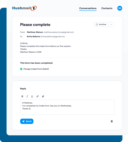 Seamless client experience